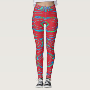 Cute multicolor trendy "Ratti_Creative_Arts"  Legg Leggings