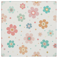 Cute Multicolour Flower Pattern