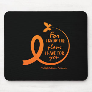 Cute Multiple Sclerosis Awareness Gift Christian B Mouse Pad