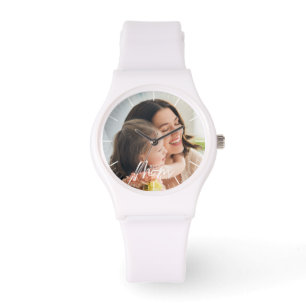 Cute Mum daughter Add your photo eWatch Watch