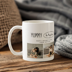 Cute Mum Happy Mothers Day Photo Collage Coffee Coffee Mug