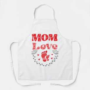 Cute Mum Love Apron