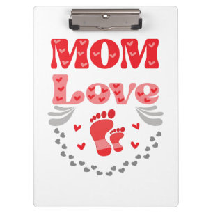 Cute Mum Love Clipboard