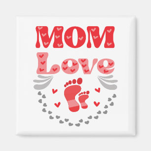 Cute Mum Love Magnet
