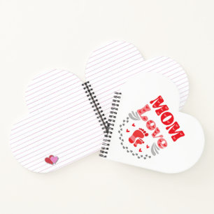 Cute Mum Love Notebook