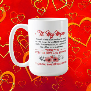 Cute Mum poem add monogram Coffee Mug