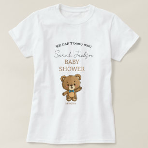 Cute Mum to be Teddy Bear Baby Shower  T-Shirt