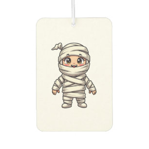 Cute Mummy Character � Halloween Costume Shirt Car Air Freshener