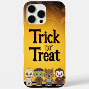 Cute mummy, Frankenstein, Dracula, werewolf iPhone 16 Pro Max Case