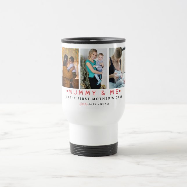 Cute 'Mummy & Me' Photo Collage Mug | 1st Mother’s (Center)