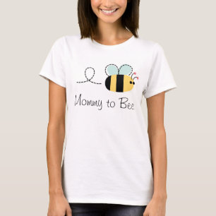 Cute mummy to bee maternity bumble bee tee