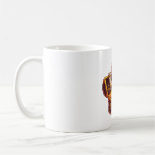 Cute Mummy Treasure Chest Halloween Trick or Treat Coffee Mug