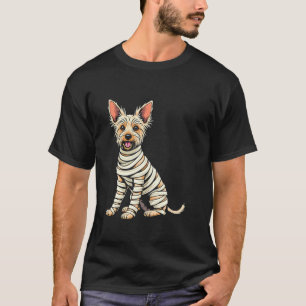 Cute Mummy Yorkshire Terrier Funny Dog Lover Hallo T-Shirt