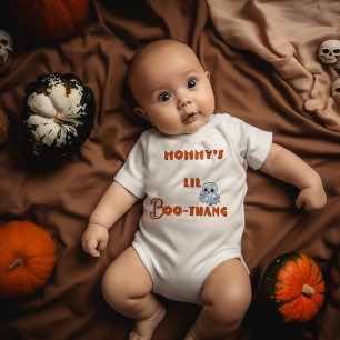 Cute "Mummy's LiL Boo-Thang" Halloween Baby Bodysuit