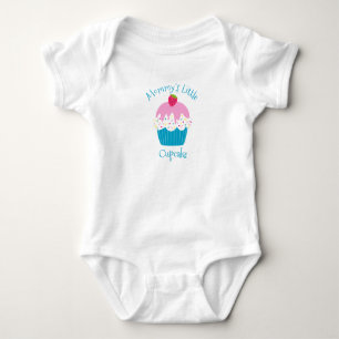 Cute Mummy's Little Cupcake Baby's  Baby Bodysuit
