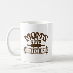 Cute Mum's kitchen word art  Coffee Mug
