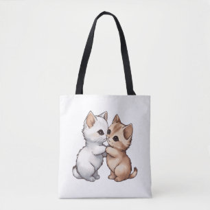 Cute Munchkin Cat Classic T-Shirt Tote Bag