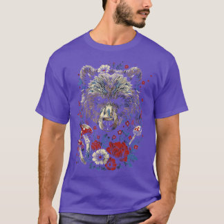 Cute Mushroom  Bear T-Shirt
