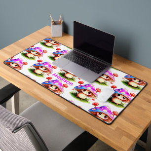 Cute Mushroom  Desk Mat