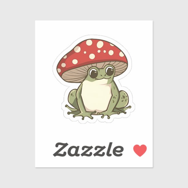 Cute mushroom frog (Sheet)