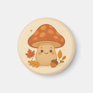 Cute Mushroom Magnet