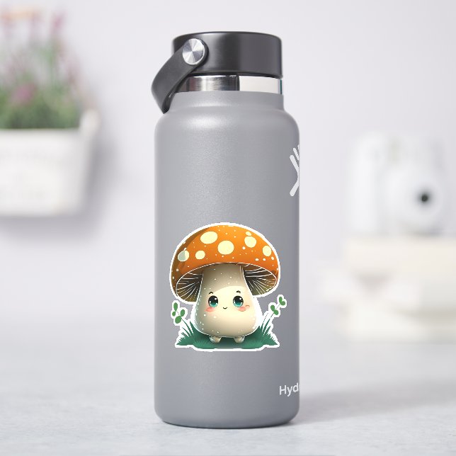 Cute mushroom sticker pack (HydroFlask)
