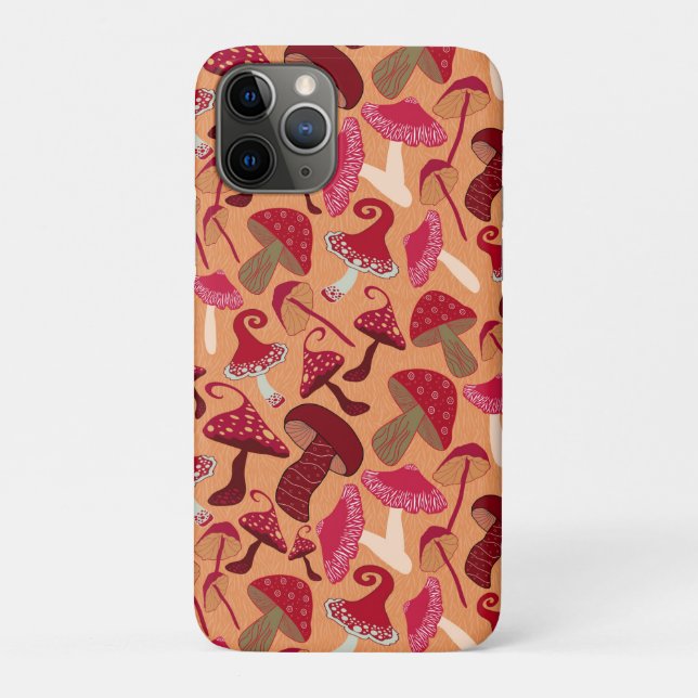 Cute Mushrooms Case-Mate iPhone Case (Back)