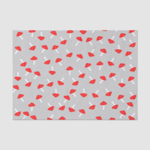 Cute Mushrooms Tissue Paper