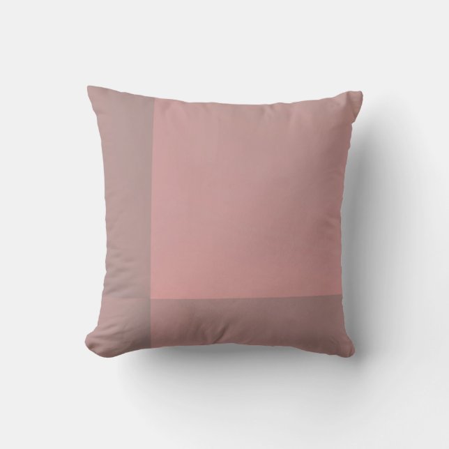 cute muted pink lines cushion (Front)
