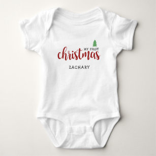 personalised my first christmas outfit
