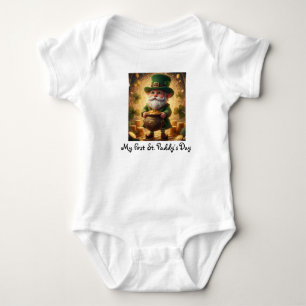 Cute My First St. Patrick’s Day Baby T-Shirt Bodysuit