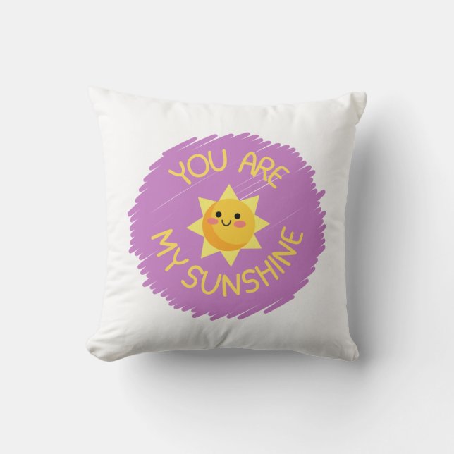 Cute My Sunshine Cushion (Front)