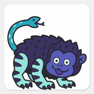 Cute Mythical Chimera Monster Sticker
