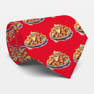 Cute nacho tiled pattern  tie