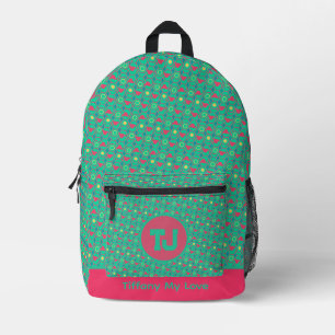 Cute Name Preschool Backpack For Girls