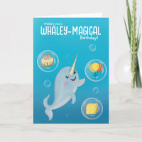 Cute Narwhal Birthday