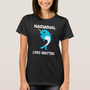 Cute Narwhal For Men Women Narwhale Narwhal Tusk T-Shirt