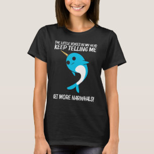 Cute Narwhal For Men Women Narwhale Narwhal Tusk T-Shirt