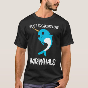 Cute Narwhal For Men Women Narwhale Narwhal Tusk T-Shirt