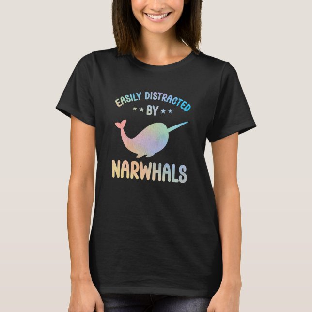 Cute Narwhal Outfit for Narwhal Lovers Apparel Wom T-Shirt (Front)