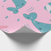 Cute Narwhal Pattern