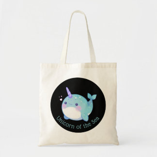 Cute Narwhal Unicorn of the Sea Tote Bag