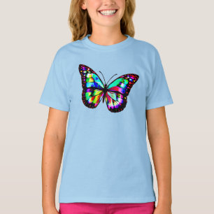 Cute Nature Butterfly Kids T-shirt Design