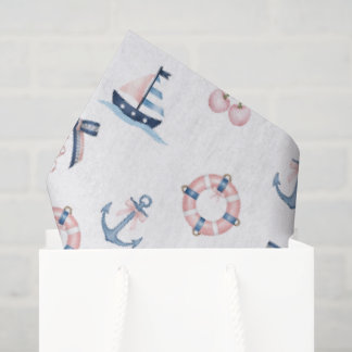 Cute Nautical and Coquette Infusion!  Tissue Paper