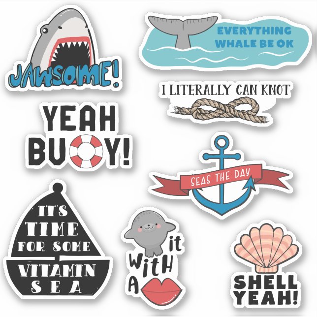 Cute Nautical Puns (Front)