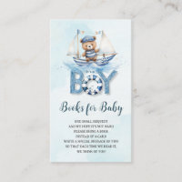 Cute Nautical Teddy Bear Boat Books for Baby