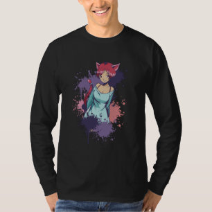Cute Neko Girl T-Shirt