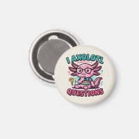 Cute Nerd Axolotl I Axolotl Questions Marks Meme