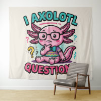 Cute Nerd Axolotl I Axolotl Questions Marks Meme