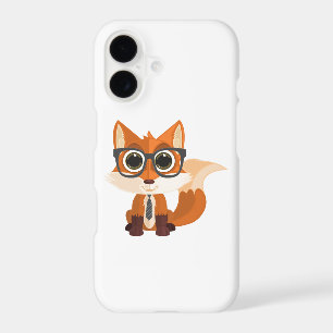 Cute Nerdy Fox Kawaii Cartoo Aesthetic